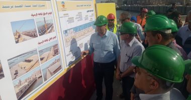 صور.."محلية البرلمان" تتفقد مشروع إنشاء ميناء الصيد برشيد فى البحيرة