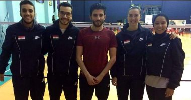 منتخب الريشة الطائرة يغادر للمشاركة فى بطولتى "بنين وكوت ديفوار" 