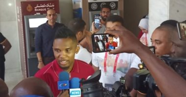كاميرا سوبر كورة تسجل 3 رسائل من إيتو للاعبى الكاميرون قبل مواجهة غانا