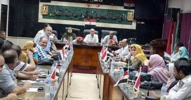 مركز أشمون يناقش إطلاق اسم الشهيد عمر القاضى على مدرسة بقريته