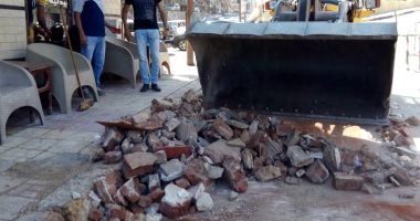 انهيار جزئى بعقار بشرق الأسكندرية دون إصابات