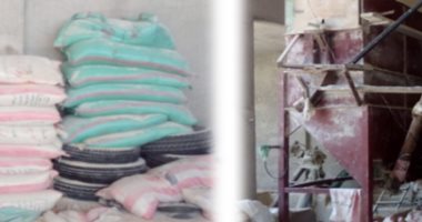 ضبط 20 طن ذرة صفراء وقمح مجهولة المصدر وغير مطابقة للمواصفات بالاسكندرية