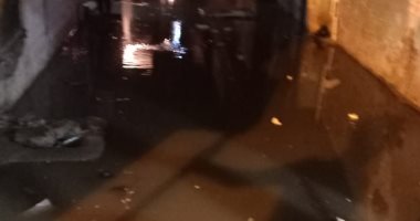 شكوى من انتشار مياه الصرف الصحى بشارع المدنية المنورة ببشتيل