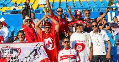 شاهد أجواء احتفالية فى مقر إقامة منتخب تونس عقب التأهل لدور الثمانية