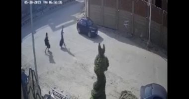 فيديو.. كاميرات المراقبة ترصد المتهمين بسرقة فيلا ابنة أحمد شوبير بـ6 أكتوبر