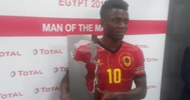 جيلسون دالا لاعب أنجولا الأفضل فى مواجهة موريتانيا بأمم أفريقيا