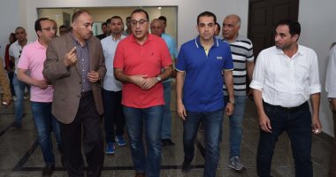 صور.. مصطفى مدبولى يتفقد مبنى مجلس الوزراء بالعلمين الجديدة 