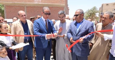 صور.. محافظ سوهاج يفتتح محطتي صرف صحي  بجرجا بتكلفة 30 مليون جنيه