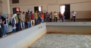 "القابضة للشرب " تنظم زيارات لطلبة الجامعات لمحطات المياه والصرف
