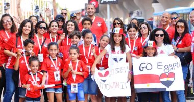 صور.. الأطفال تغزو استاد القاهرة لدعم المنتخب أمام الأوناش 