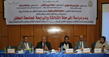 رئيس جامعة أسيوط يشهد بدء دراسة المرحلتين الثالثة و الرابعة لجامعة الطفل