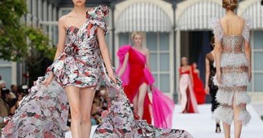 مصمما الأزياء تمارا رالف ومايكل روسو يعرضون إبداعاتهم فى أسبوع Haute Couture