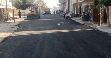 رفع كفاءة الإنارة والرصف بريف المنتزة شرق الإسكندرية