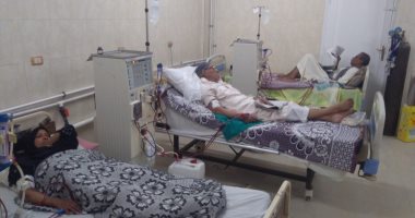 صور.. تطوير قسم الغسيل الكلوى بمستشفى البدرشين المركزى فى الجيزة