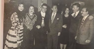 بوسى شلبى تسترجع ذكرياتها مع عزت أبو عوف بصورة نادرة