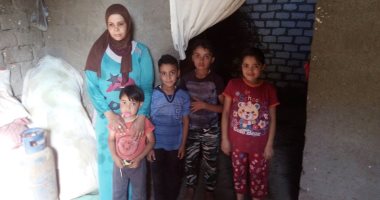 صور.. مأساة سيدة بسوهاج تحتاج لبناء مسكنها وعلاج نجليها على نفقة الدولة