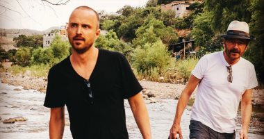 نجوم Breaking Bad يتسللون داخل النهر فى أول صورة للفيلم الجديد