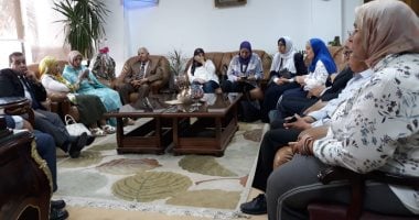 صور .. جامعة قناة السويس تستقبل وحدة إدارة مشروعات تطوير التعليم العالى