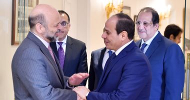 السيسى يشيد بالروابط التاريخية بين مصر والأردن على المستويين الرسمى والشعبى