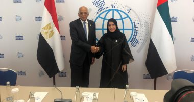 على عبد العال يلتقي رئيسة المجلس الوطني الاتحادي الإماراتي