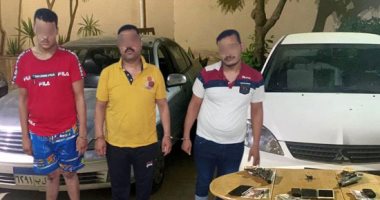 ضبط تشكيل عصابى تخصص في سرقة السيارات تحت تهديد السلاح بالمحلة