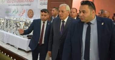 محافظ الدقهلية فى اطلاق مبادرة نور حياة : الدوله حريصة على صحه المواطنين  