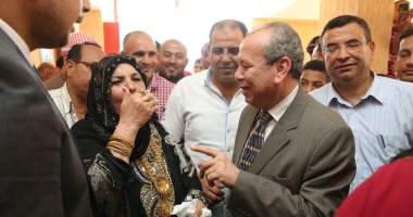 بالزغاريد والورود.. محافظ كفر الشيخ يفتتح 3 مدارس ..صور