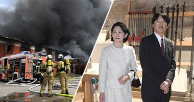 العالم هذا المساء.. حريق هائل فى مركز تجارى فى العاصمة الألمانية برلين.. طفلة روسية تصنع الدمى لمساعدة زميلها فى علاجه من السرطان.. وأمراء اليابان يزورون فنلندا فى الذكرى الـ100 لتأسيس العلاقات بين البلدين