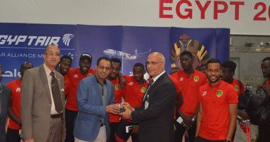 منتخب موريتانيا يغادر مطار القاهرة بعد خروجه من أمم أفريقيا