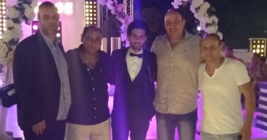 صور.. إسلام سرى يحتفل بزفافه فى الإسماعيلية 