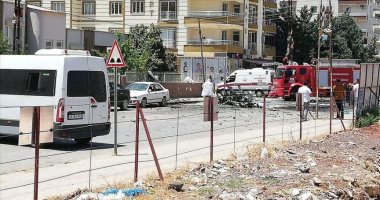 ننشر فيديو للحظة انفجار بسيارة فى ولاية هطاى جنوبى تركيا