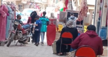 أهالى حارة البرج فى الباجور بالمنوفية يتضررون من اشغالات محل جزارة
