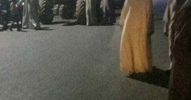 مصرع شاب وإصابة 5 فى إنقلاب سيارة خلال زفة عروسين بمدينة إسنا