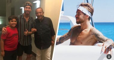 سحر الغردقة يخطف عقل "راموس".. قائد ريال مدريد يغازل زوجته على شواطئ عروس البحر الأحمر بصورة على انستجرام معلقًا: "استمتع بالحياة معها".. ويستعد لرحلة بحرية جديدة مع عائلته إلى جزيرة الجفتون.. صور