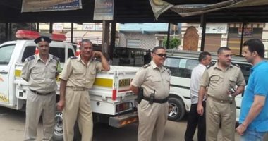 تعزيز خدمات المرور بمحيط تحويلات شارع جامعة الدول العربية منعا للزحام 