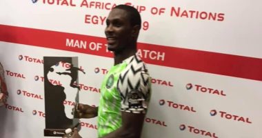 إيجالو افضل لاعب في مباراة نيجيريا والكاميرون بأمم إفريقيا 