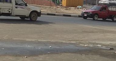 قارئ يطالب بإنشاء مطب صناعى بميدان روما بحى السلام ثان