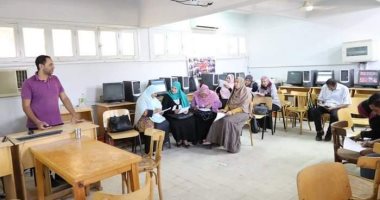 بدء البرنامج المكثف لرفع كفاءة موظفى تعليم الوادى الجديد فى مهارات الحاسب الآلى