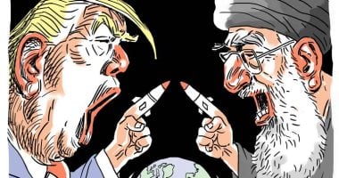 صحيفة أرجنتينية تنشر كاريكاتير عن التوتر المتصاعد بين إيران وأمريكا 