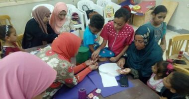 صور.. جامعة الوادى الجديد تنفذ ورش عمل بهدف تنمية مهارات المرأة الريفية بالخارجة