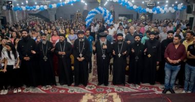 الانبا مكاريوس يحاضر فى مؤتمر لشباب الكنيسة بعنوان "بوصلة"