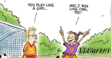 كاريكاتير USA Today يحتفى بفوز سيدات أمريكا بكأس العالم
