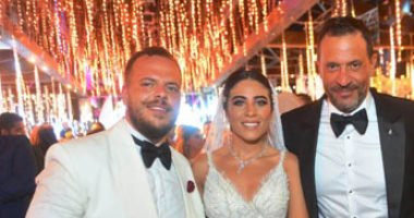 أول تعليق من ماجد المصرى بعد زفاف نجله أحمد 
