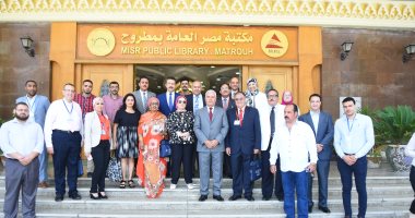 صور .. محافظ مطروح يفتتح المؤتمر الـ 22 للجمعية المصرية للمكتبات والأرشيف 