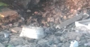 أهالى قرية أبو شعير يواجهون المرض والأوبئة بسبب الرشاح ويطالبون بتغطيته