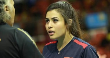نجمة منتخب سيدات الطائرة تدعو الجماهير للمساندة فى بطولة أفريقيا