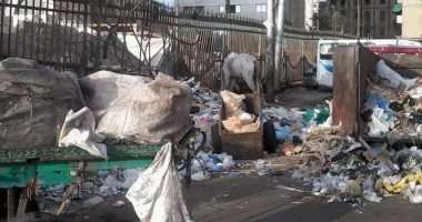 استجابة لشكاوي المواطنين.. رفع المخلفات من أمام سور محطة مصر