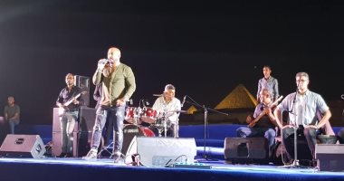صور.. حفل تخرج طلاب فنون جميلة الزمالك بمنطقة الصوت والضوء بأهرامات الجيزة