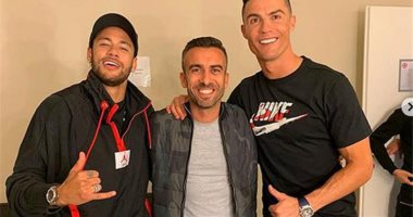 نيمار يظهر مع كريستيانو رونالدو فى إيطاليا.. تعرف على السبب