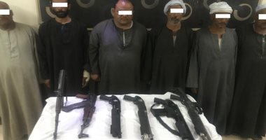 ضبط 18 قطعة سلاح خلال يوم واحد للحملات الأمنية بأسيوط